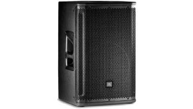small JBL SRX812p speaker
